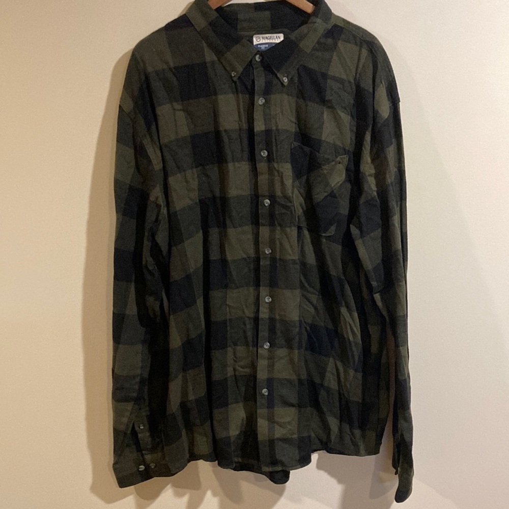 Green and Black Flannel